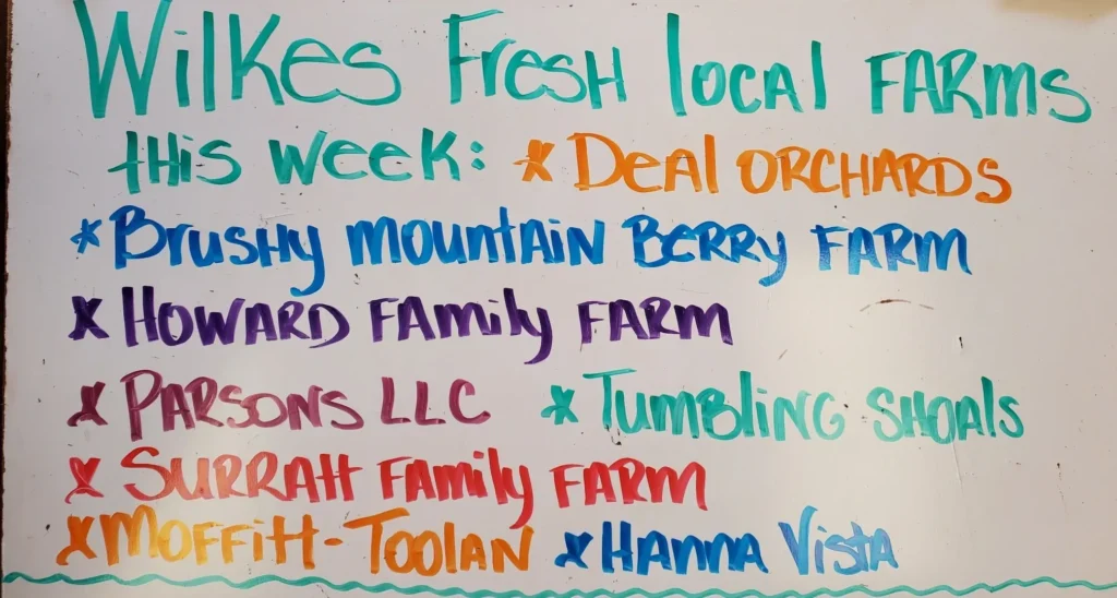 Wilkes Fresh Local Farms